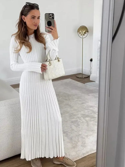 Esmee - ELEGANTE MAXI HERFSTJURK