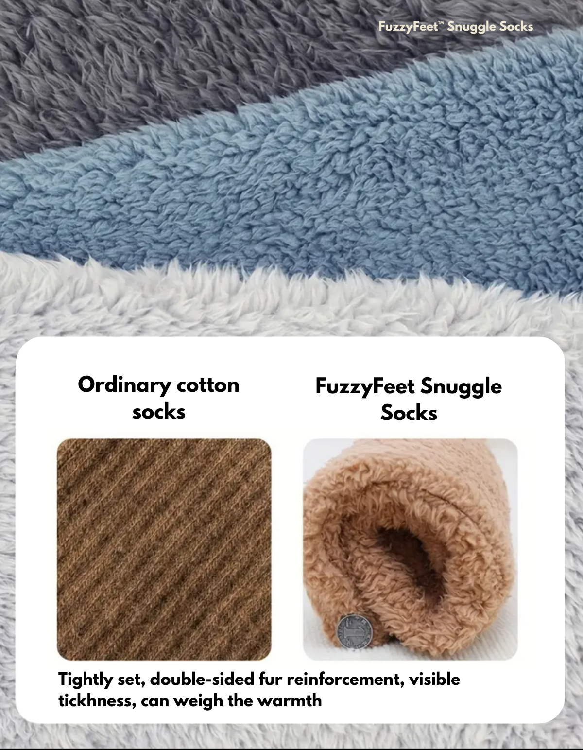 FuzzyVoeten™ Snuggle Sokken