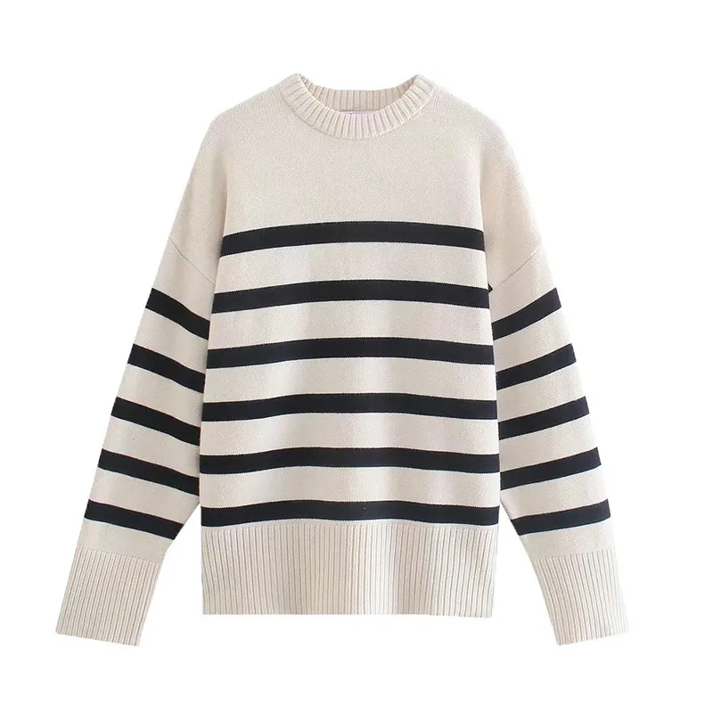 Emma - STRIPED KNIT SWEATER