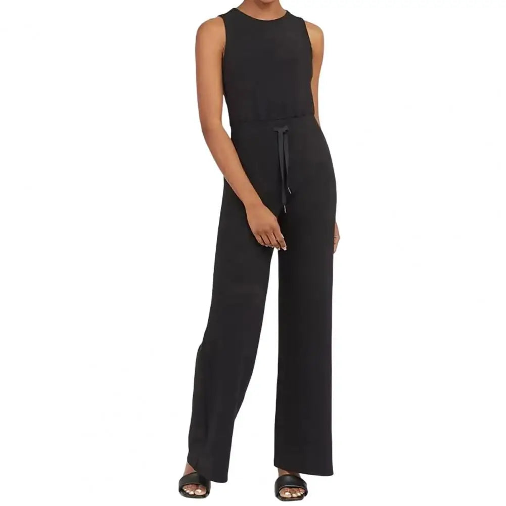 Noor | Mouwloze luxe dames jumpsuit