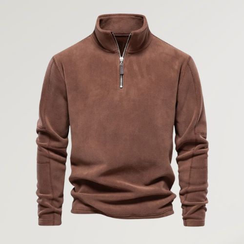 Neilson - Fleece trui met col