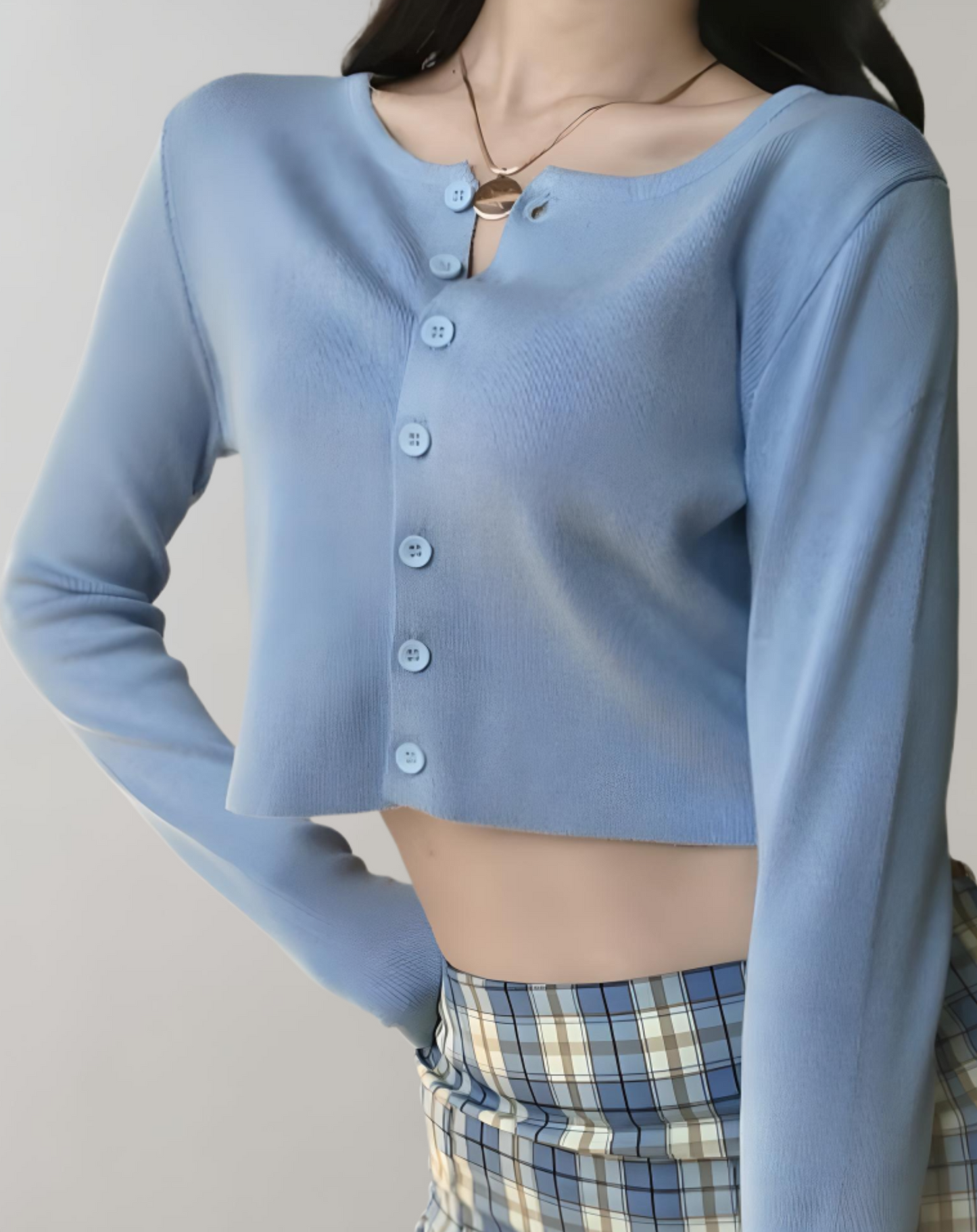 Irene - Mooi aansluitende cropped top