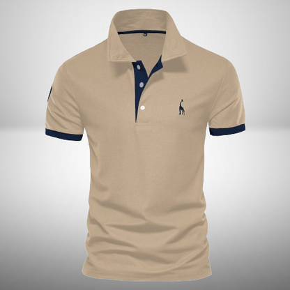 Henry - casual slim-fit heren polo