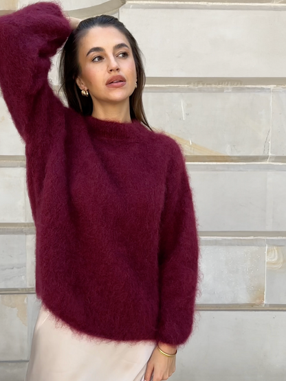 MIRA | MOHAIR CREWNECK