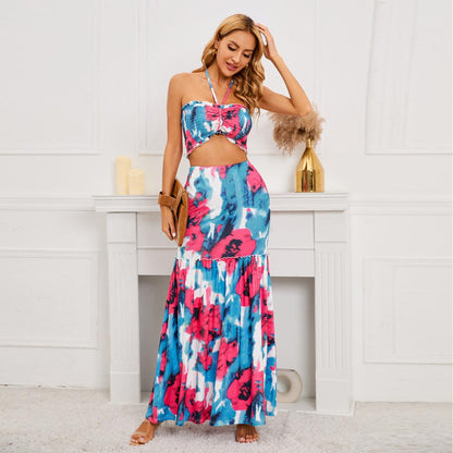 Sophie | Co-ord dames tweedelige set met print