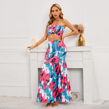 Sophie | Co-ord dames tweedelige set met print