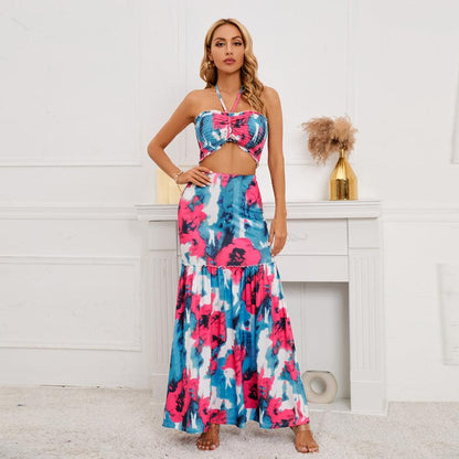 Sophie | Co-ord dames tweedelige set met print